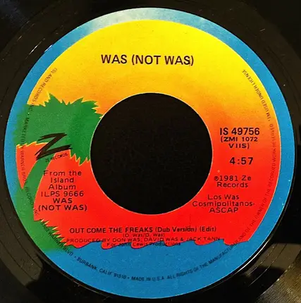 Was (Not Was) - OUT COME THE FREAKS