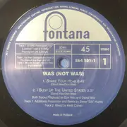 12inch Vinyl Single - Was (Not Was) - Shake Your Head