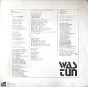 LP - Was Tun Band - Industrie Rock - Zwischen Kokerei Und Kanal