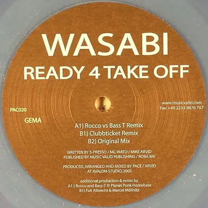 Wasabi - Ready 4 Take Off
