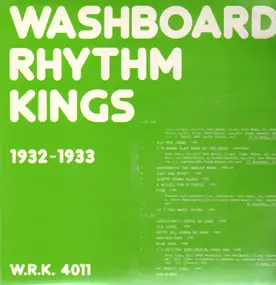 Washboard Rhythm Kings - 1932-1933