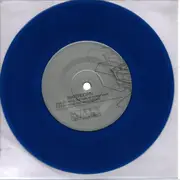 7inch Vinyl Single - Waterdown / By A Thread - Split-Single - Blue Vinyl