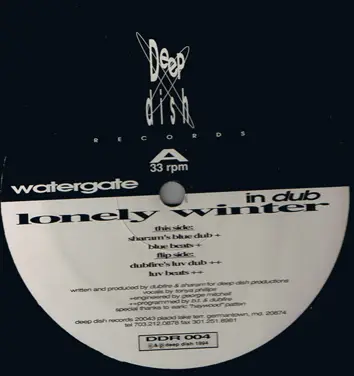 Watergate - Lonely Winter