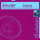 CD Single - Wawa & Jason Herd feat. Amanda Wilson - The Right Way (The Remixes) - Promo Cardboard