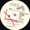 12inch Vinyl Single - Wax - The Right Time For Us / Can't Hide From Love