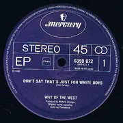 12inch Vinyl Single - Way Of The West - Don't Say That's Just For White Boys