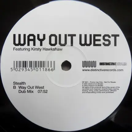 Way Out West Featuring Kirsty Hawkshaw - Stealth
