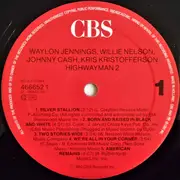 LP - Waylon Jennings , Willie Nelson , Kris Kristofferson , Johnny Cash - Highwayman  2