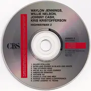 CD - Waylon Jennings , Willie Nelson , Johnny Cash , Kris Kristofferson - Highwayman 2