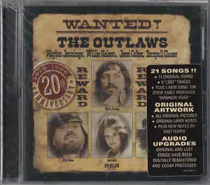 Waylon Jennings , Willie Nelson , Jessi Colter , Tompall Glaser - Wanted! The Outlaws (1976-1996 20th Anniversary)