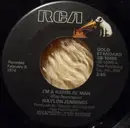7inch Vinyl Single - Waylon Jennings - I'm A Ramblin' Man / Got A Lot Going For Me