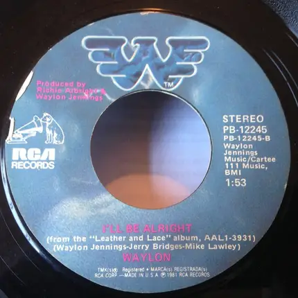 Waylon Jennings & Jessi Colter - Wild Side Of Life / It Wasn't God Who Made Honky Tonk Angels