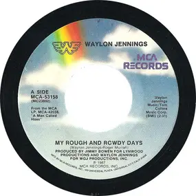 Waylon Jennings - My Rough And Rowdy Days