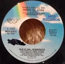 7inch Vinyl Single - Waylon Jennings - What You'll Do When I'm Gone
