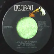 7inch Vinyl Single - Waylon Jennings - The Wurlitzer Prize (I Don't Want To Get Over You) / Lookin' For A Feeling