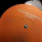 LP - Waylon Jennings - At JD's - Sounds LTD. Orange Label