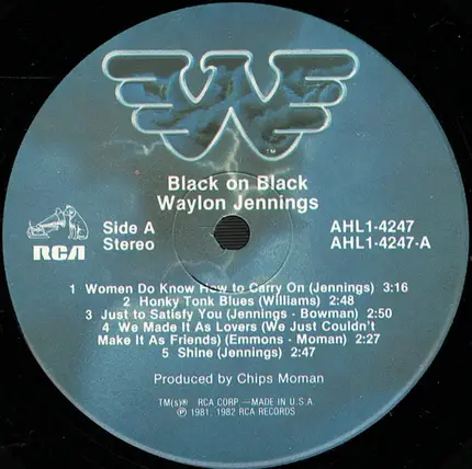Waylon Jennings - Black on Black
