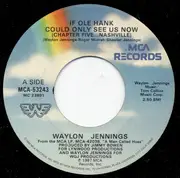 7inch Vinyl Single - Waylon Jennings - If Ole Hank Could Only See Us Now (Chapter Five ... Nashville)