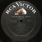 LP - Waylon Jennings - Waylon Sings Ol' Harlan