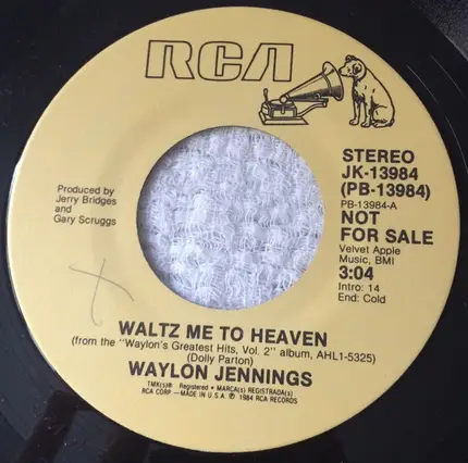 Waylon Jennings - Waltz Me To Heaven