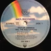 LP - Waylon Jennings - Will The Wolf Survive