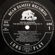 LP - Waylon Jennings - The Waylon Jennings Files, Vol. 14
