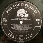 LP - Waylon Jennings - The Waylon Jennings Files, Vol. 1