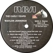 LP - Waylon Jennings - The Early Years