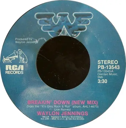 Waylon Jennings - Breakin' Down (New Mix)