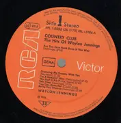 LP - Waylon Jennings - Country Club - The Hits Of Waylon Jennings