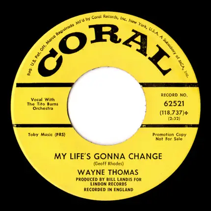 Wayne Thomas - I've Never Known A Lady