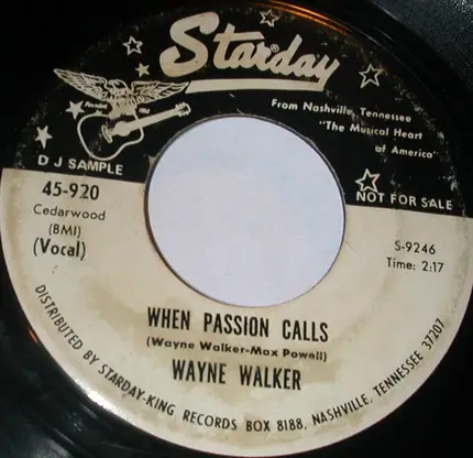 Wayne Walker - Nobody Knows But Me