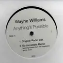 12inch Vinyl Single - Wayne Williams - Anything's Possible