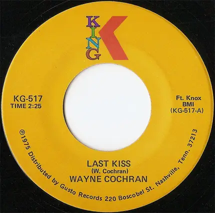 Wayne Cochran - Last Kiss