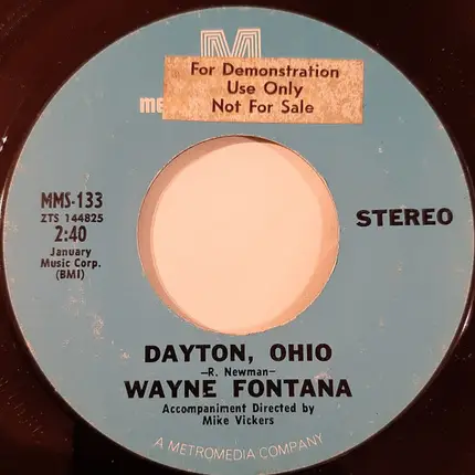 Wayne Fontana - Say Goodbye To Yesterday