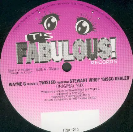Wayne G Presents Twisted Featuring Stewart Who? - Disco Dealer