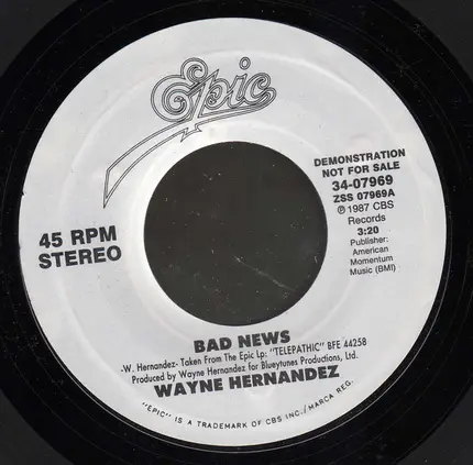 Wayne Hernandez - Bad News