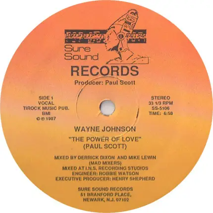 Wayne Johnson - The Power Of Love