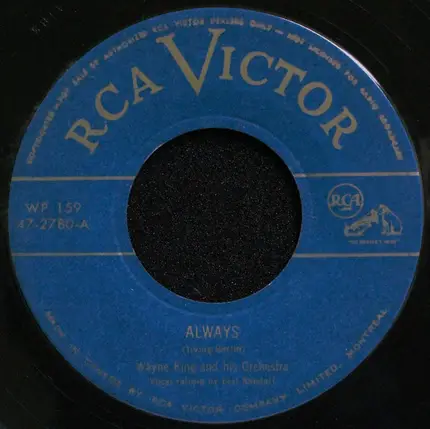 Wayne King - Always / Blue Skies