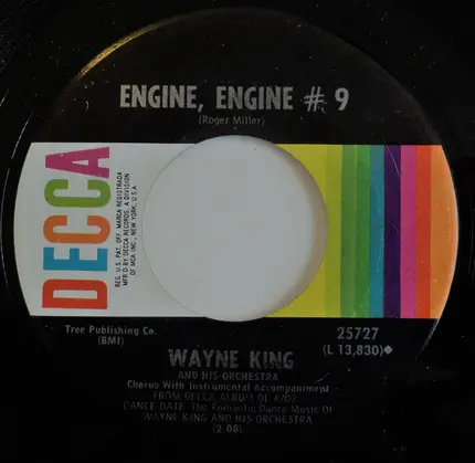 Wayne King And His Orchestra - Blue Hours / Engine, Engine #9