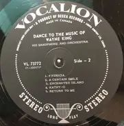 Wayne King And His Orchestra - Dance To The Music Of Wayne King His Saxophone And Orchestra