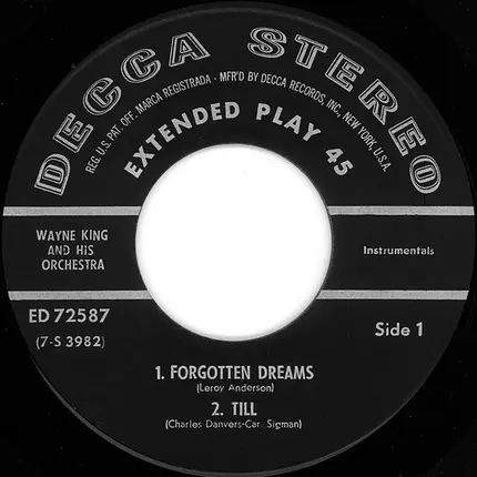 Wayne King And His Orchestra - Dream Time