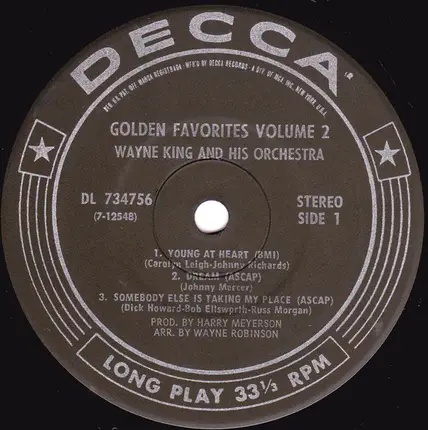 Wayne King And His Orchestra - Golden Favorites Volume 2