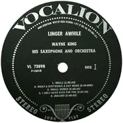 LP - Wayne King And His Orchestra - Linger Awhile