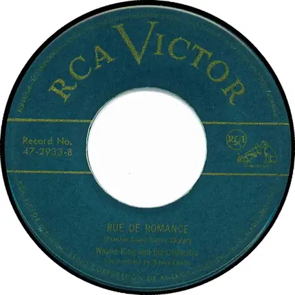 Wayne King - Be The Good Lord Willing / Rue De Romance