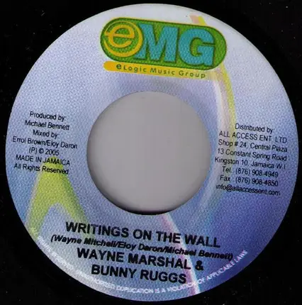 Wayne Marshall & Bunny Rugs / J Lee - Wrintngs On The Wall / Giving You Loving