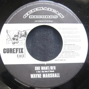 Wayne Marshall - She Want / Rfx - Rude Bwoy Thug Life / Rfx