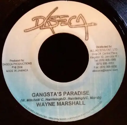 Wayne Marshall / Jagwa - Gangsta's Paradise / Mek Gal Bawl