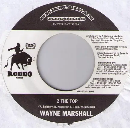 Wayne Marshall - 2 The Top