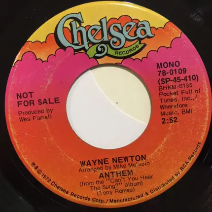 Wayne Newton - Anthem